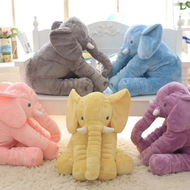 Elephant Doll Pillow Baby Comfort Sleep With - iztia