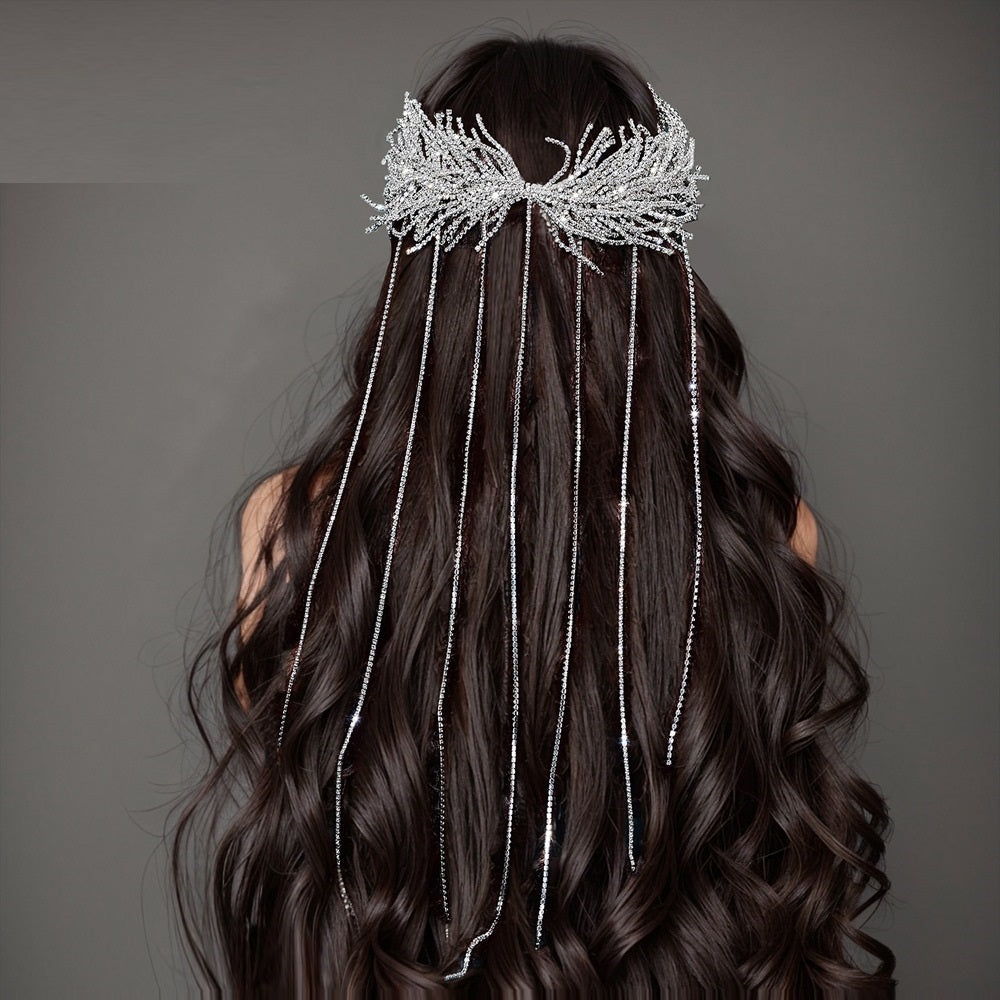 Extra Long Tassel Headband Starry Headwear - iztia