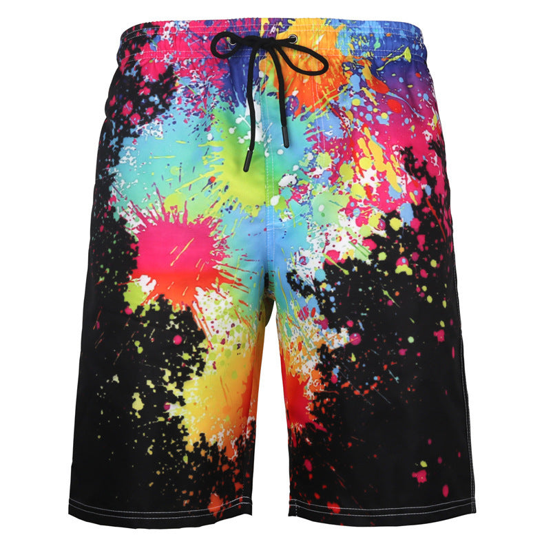 Men's Beach Pants Casual Shorts Octopus Amazon Plus Size Sweatpants - iztia