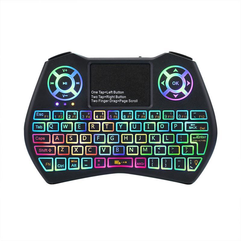 Mini Wireless Keyboard Flying Mouse Keyboard Supports Multi-language Keyboard - iztia