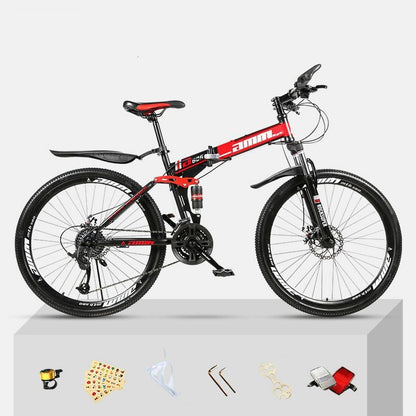 Dual Shock Absorbing Off-road Variable Speed Racing Male And Female Student Bikes - iztia