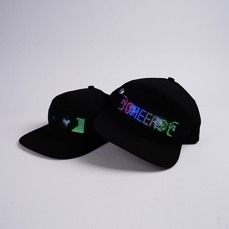 New Sun Hat Evening Party Luminous Peaked Cap LED - iztia