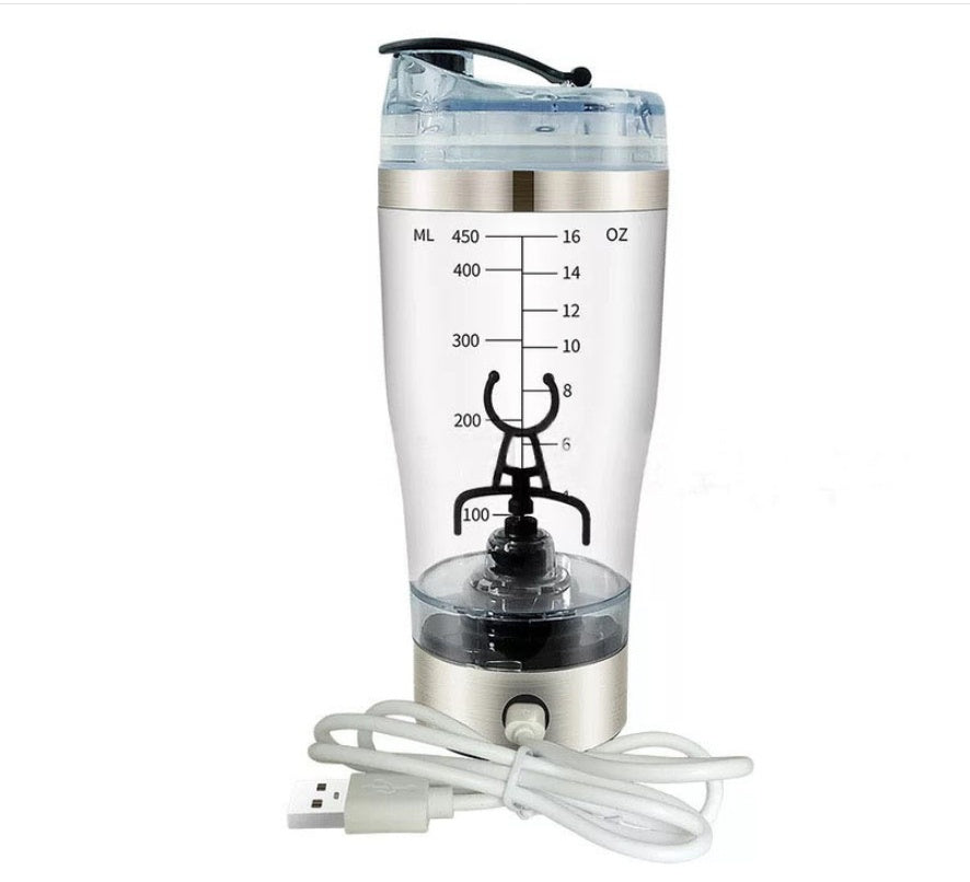 Electric Protein Shake Stirrer USB Shake Bottle Milk Coffee Blender Kettle Sports And Fitness Charging Electric Shaker Cup - iztia