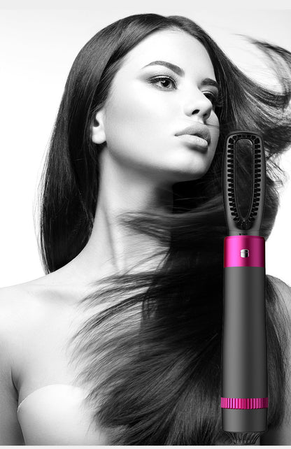 Professional 5 In 1 Hair Dryer Brush Dryer And Straightening Brush Electric Hair Styling Tool Automatic Hair Curler Beauty Supplies Gadgets - iztia