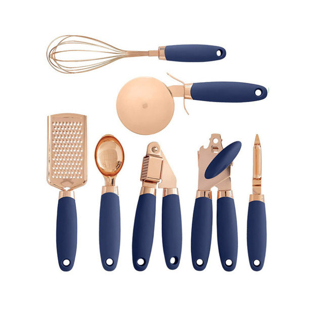 Kitchen Household Peeler Gadget Copper Plating Set - iztia