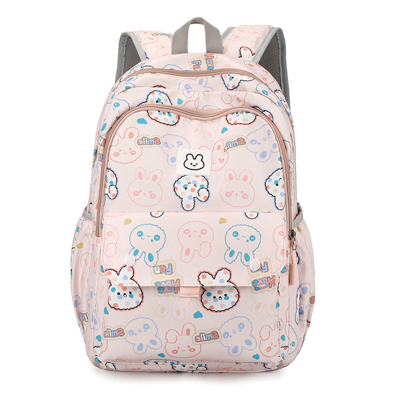 Cute Girls' Lightweight Multi-layer Primary School Student Large Capacity Schoolbags - iztia