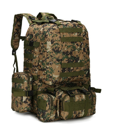 Outdoors Camouflage Tactical Hiking Bacpack - iztia