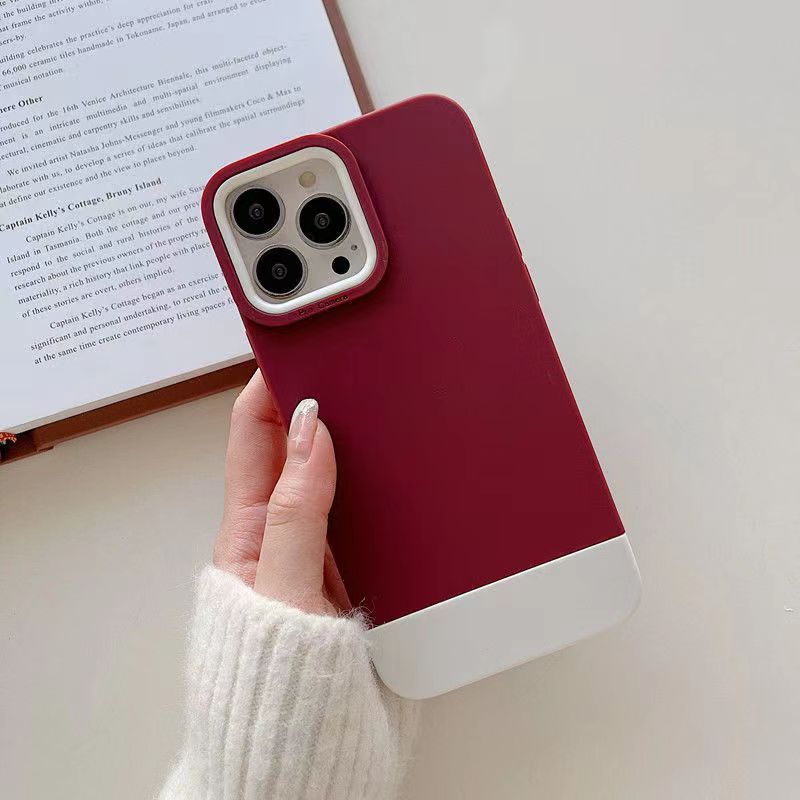 Simple Color Contrast Men's And Women's Phone Cases - iztia