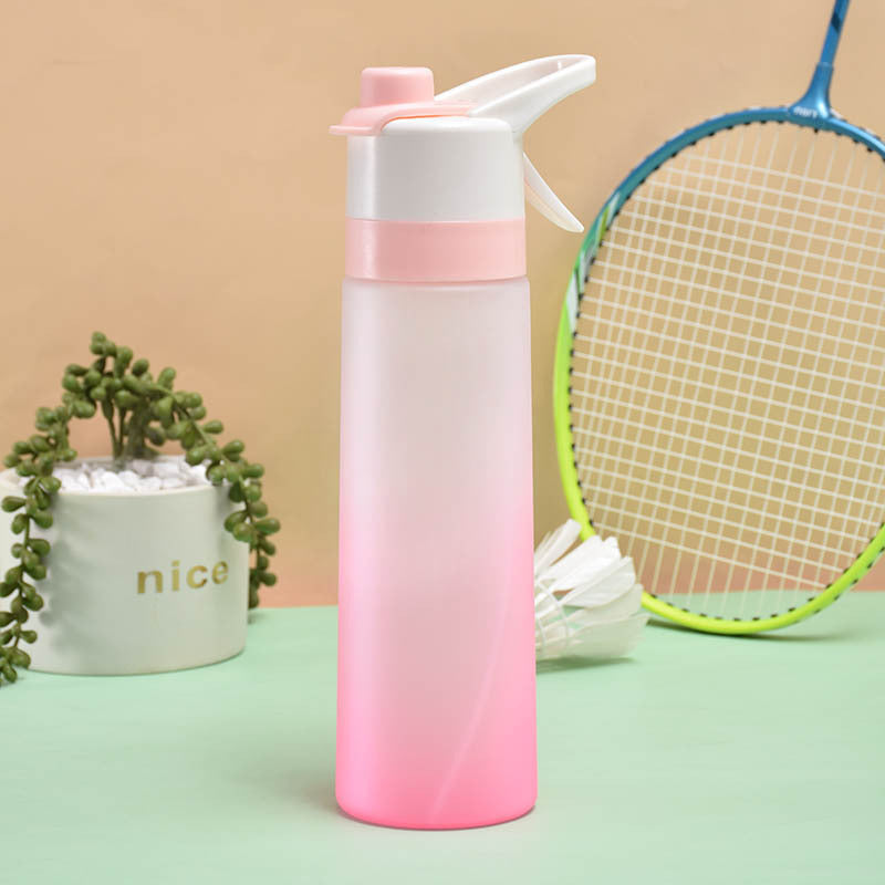 Spray Water Bottle For Girls Outdoor Sport Fitness Water Cup Large Capacity Spray Bottle Drinkware Travel Bottles Kitchen Gadgets - iztia