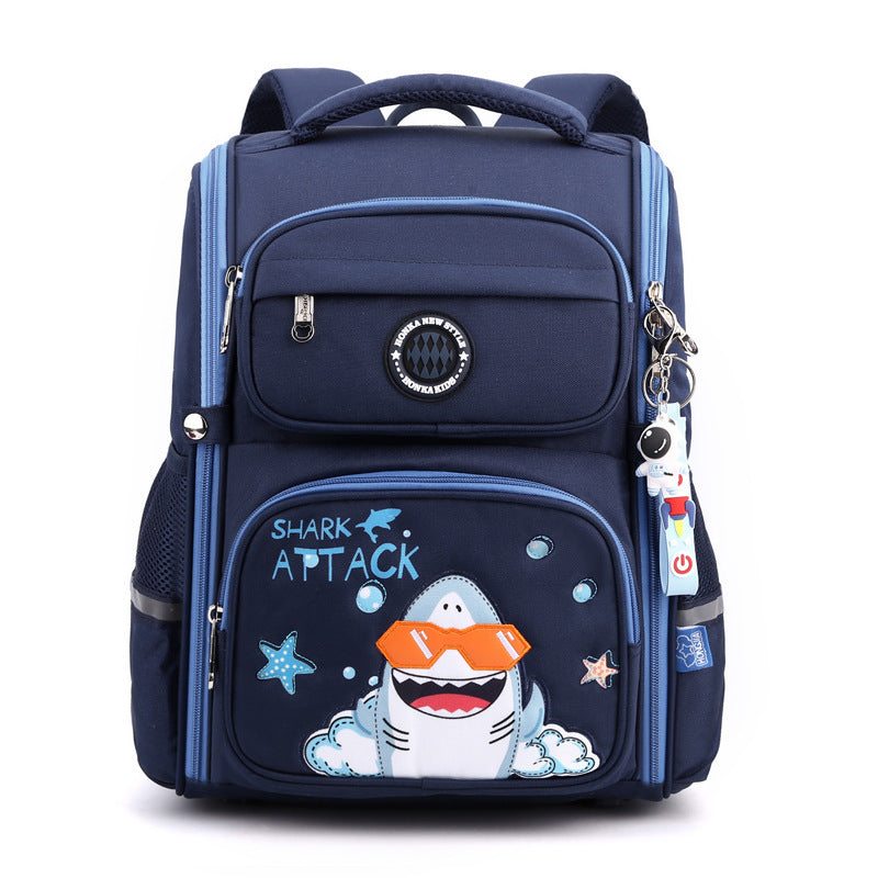 Lightweight Western Style Three-dimensional Schoolbag For Primary School Students - iztia