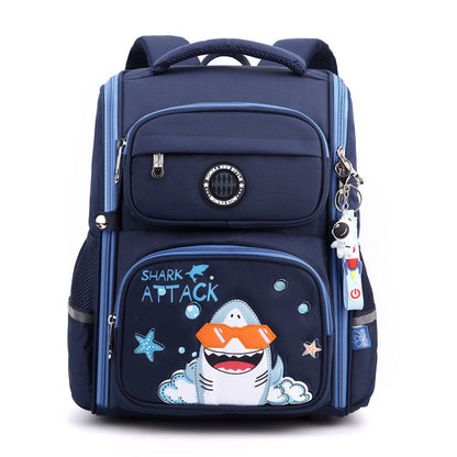 Lightweight Western Style Three-dimensional Schoolbag For Primary School Students - iztia