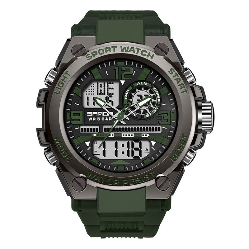 Trendy Multifunctional Digital Waterproof Electronic Watch - iztia