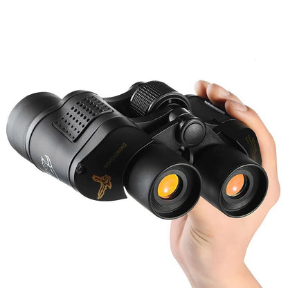 Telescope 60X60 Powerful Binoculars Hd 10000M High Magnification For Outdoor Hunting Optical Scopes Lll Night Vision Fixed Zoom - iztia