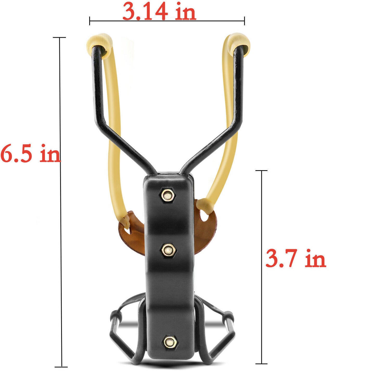 Compact Folding Slingshot Wrist Rocket Catapult For Hunting Outdoor Sport Games - iztia