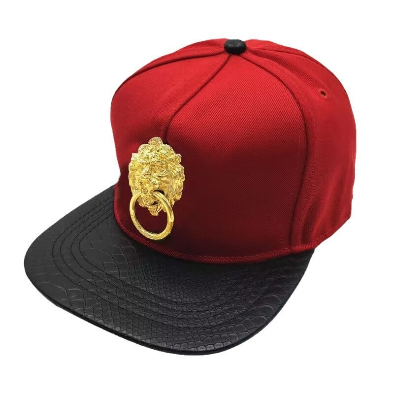 Men's PU Leather Hip-hop Baseball Cap - iztia