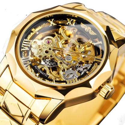 Retro Luxury Luminous Men's Automatic Mechanical Watch - iztia