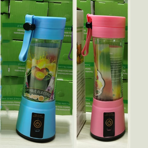 Portable Blender With USB Rechargeable Mini Kitchen Fruit Juice Mixer Home Simple Portable Electric Mini Juicer - iztia