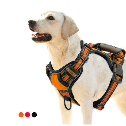 Dog Harness No Pull Breathable Reflective Pet Harness Vest - iztia