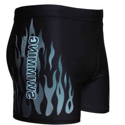 Swimming Trunks Swimwear New Style Men's Swimwear Flame Swimming Trunks - iztia