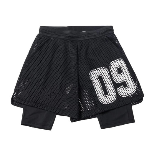 Men's Dual-Layered Running Shorts for Summer Training - Stay Protected and Stylish - iztia