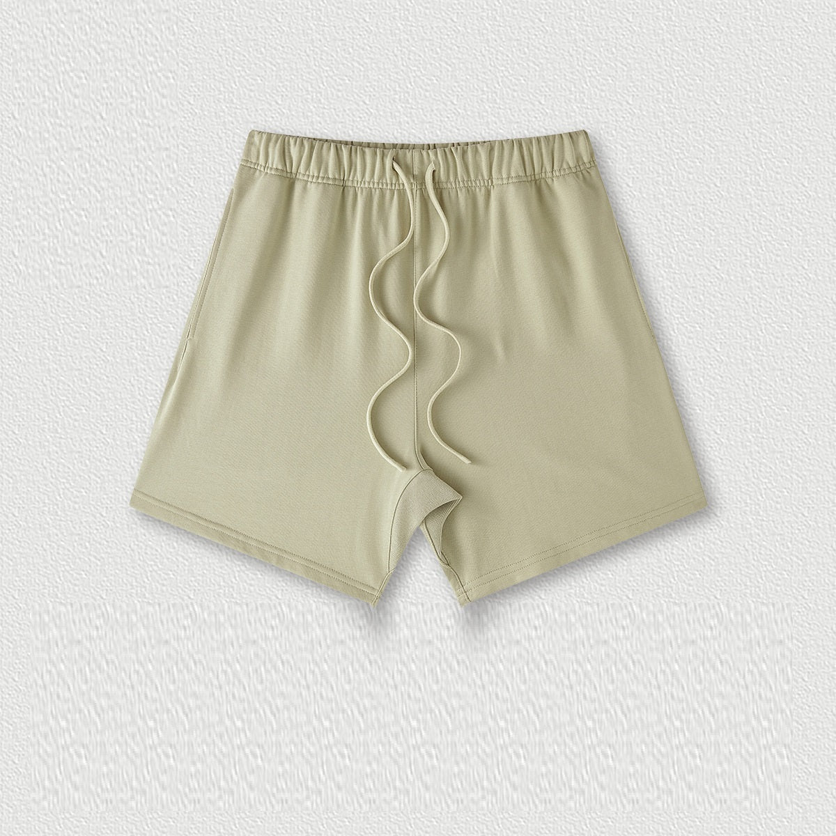 Medium and Large Kids' Cotton Shorts in Basic Earth Tones Style - iztia