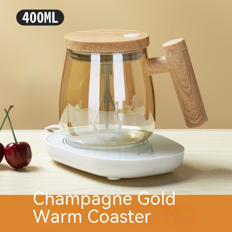 400ML Self Stirring Coffee Mug  Electric Mixing Glass Coffee CupHigh Speed Fast Automatic Coffee Cup For Gyms Dining Room Kitchen Gadgets - iztia