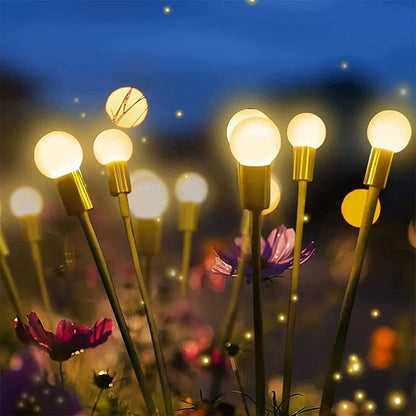 Simulation Firefly Solar Light Outdoor Garden Decoration Lawn Landscape Lamp Xmas Decor Solar LED Lights Outdoor Garden Lights - iztia