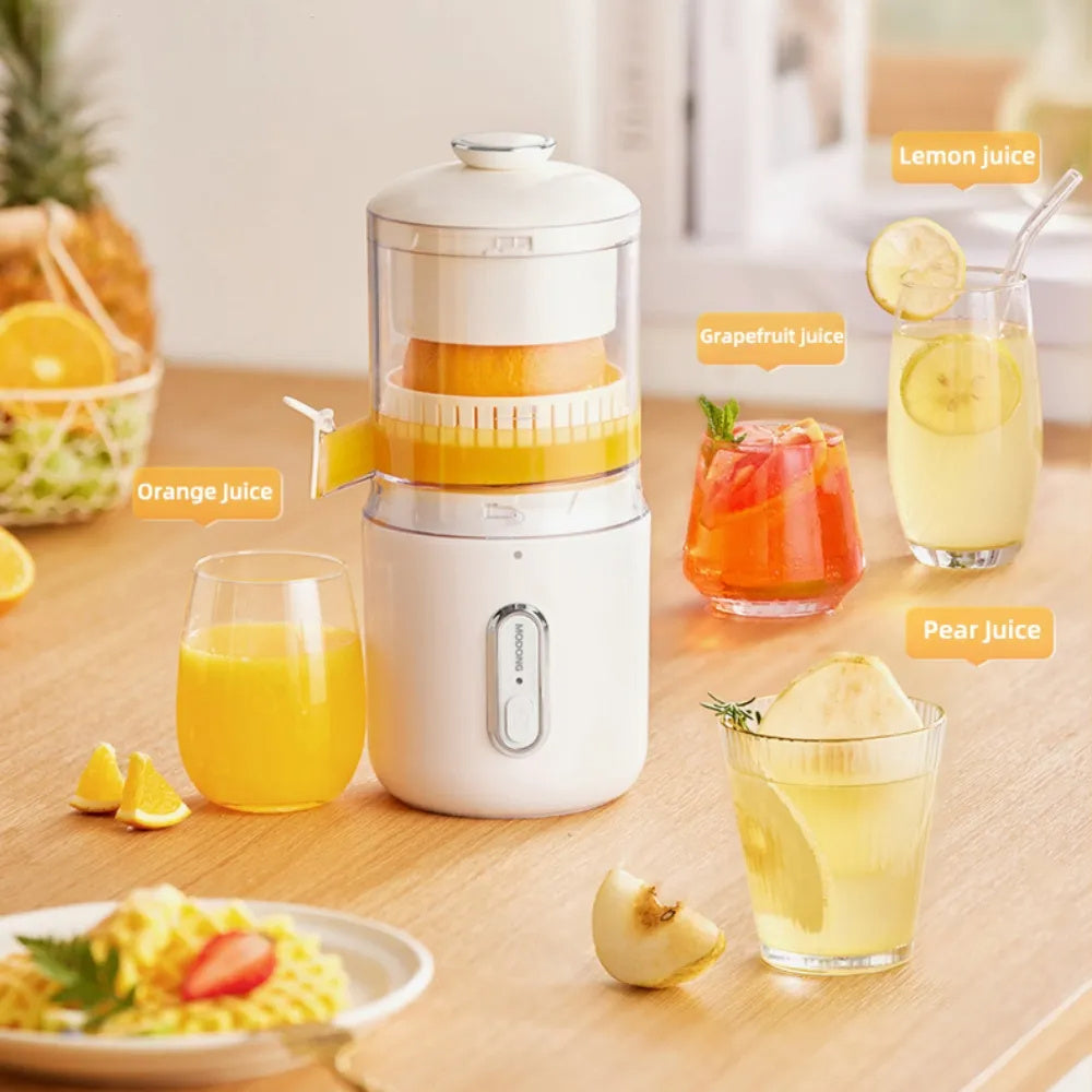 Multifunctional Wireless Electric Juicer Steel Orange Lemon Blender USB Portable Mini Fruit Squeezer Pressure Juicer Kitchen - iztia