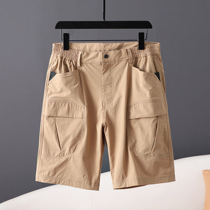 Shorts with Large Pockets for Men's Casual Summer Wear - iztia