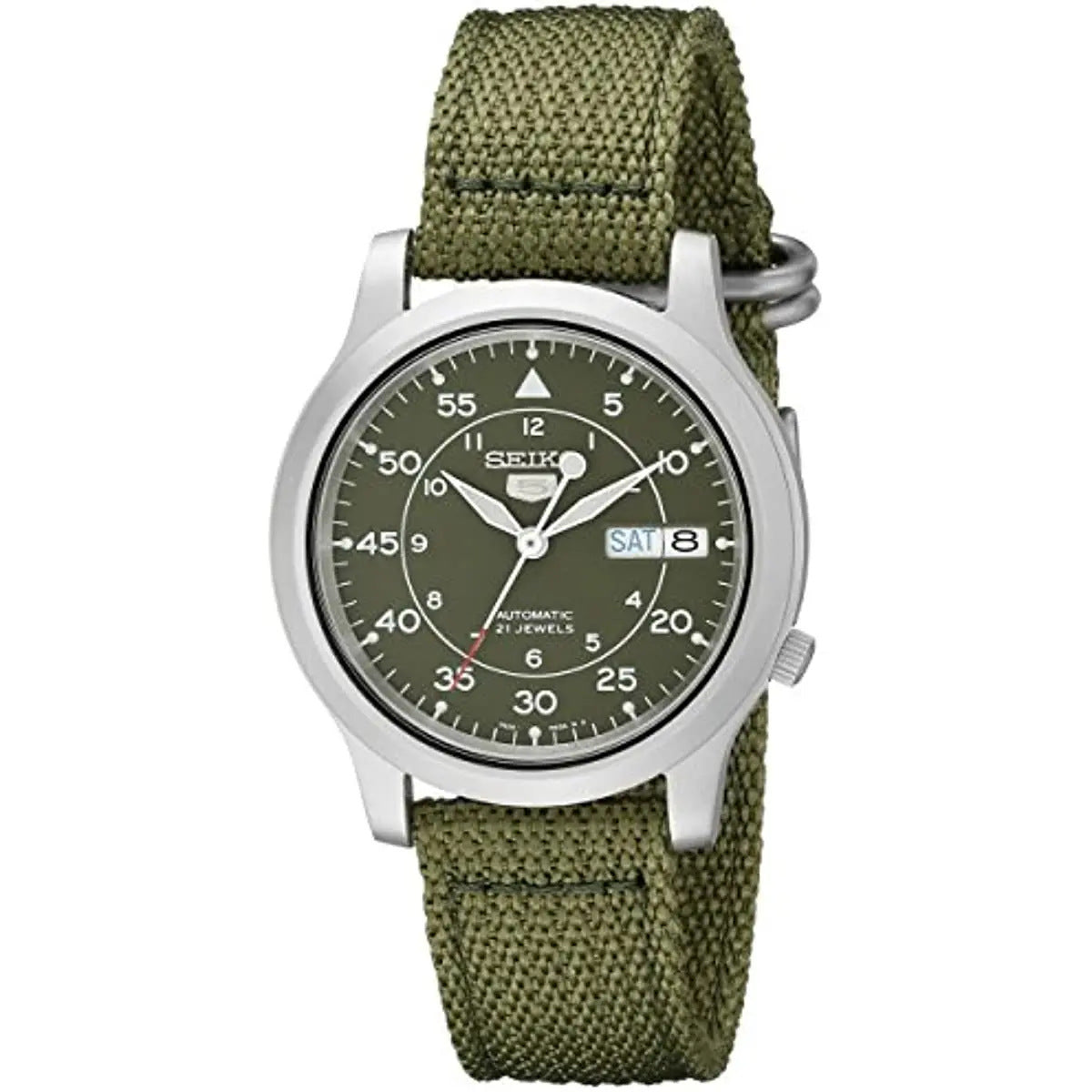 Men's Alloy Nylon Strap Three-pin Quartz Watch - iztia