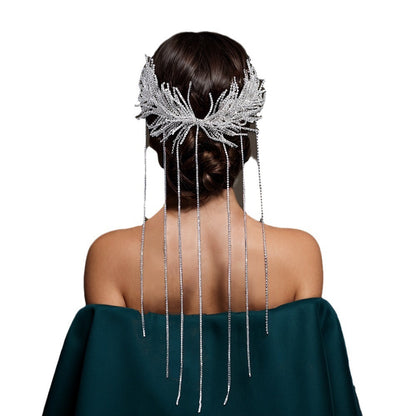 Extra Long Tassel Headband Starry Headwear - iztia