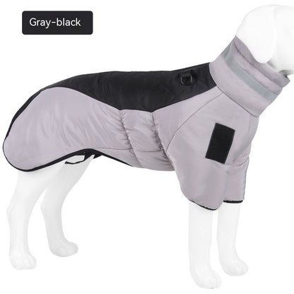 New Winter Dog Coat Waterproof Pet Clothes For Medum Large Dogs Warm Thicken Dog Vest Custome Labrador Jacket - iztia