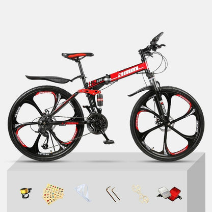 Dual Shock Absorbing Off-road Variable Speed Racing Male And Female Student Bikes - iztia