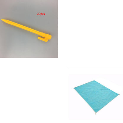 Folding Mat Beach Mat Leaky Sand Beach Mat Outdoor Travel Picnic Mat Camping Mat - iztia