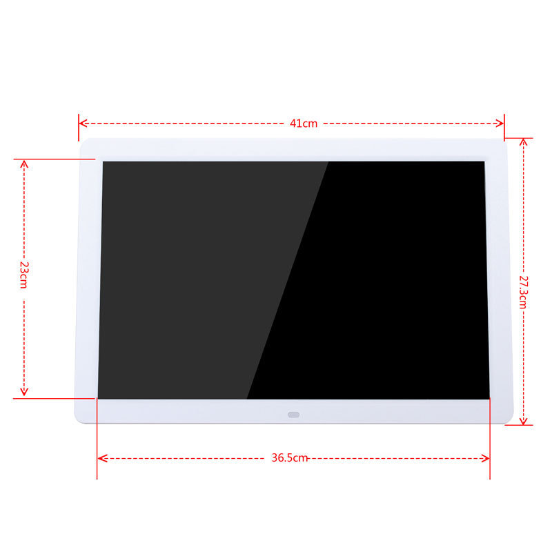 17-Inch HD Digital Photo Frame - Electronic Album Display Stand - iztia