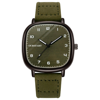 Casual Digital Exam Quartz Suede Belt Student Watch - iztia