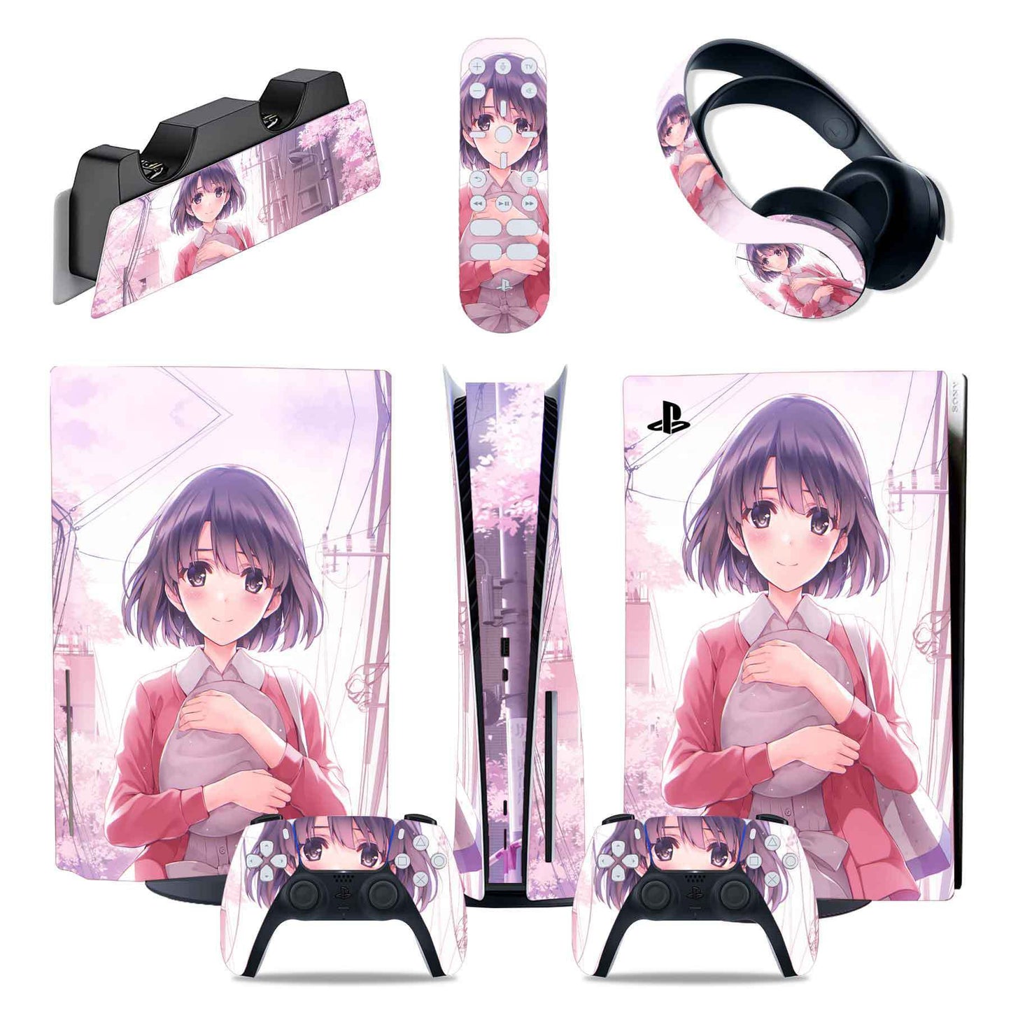 PS5 Sticker Set Game Console Full Body Sticker - iztia