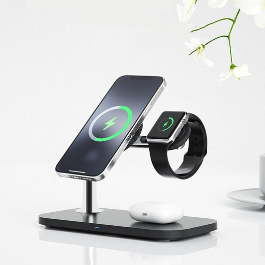 Magnetic 3-in-1 Wireless Charger - iztia