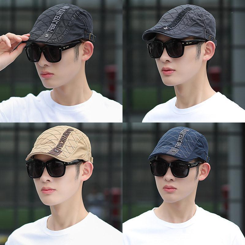 Men's Autumn And Winter New Sun Protection Sun-poof Peaked Cap - iztia